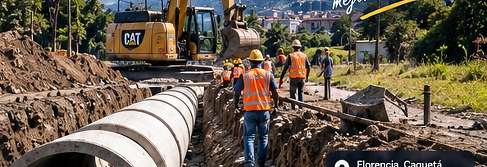 Imagen de referencia del proyecto Construcción de Colector Principal La Rivera