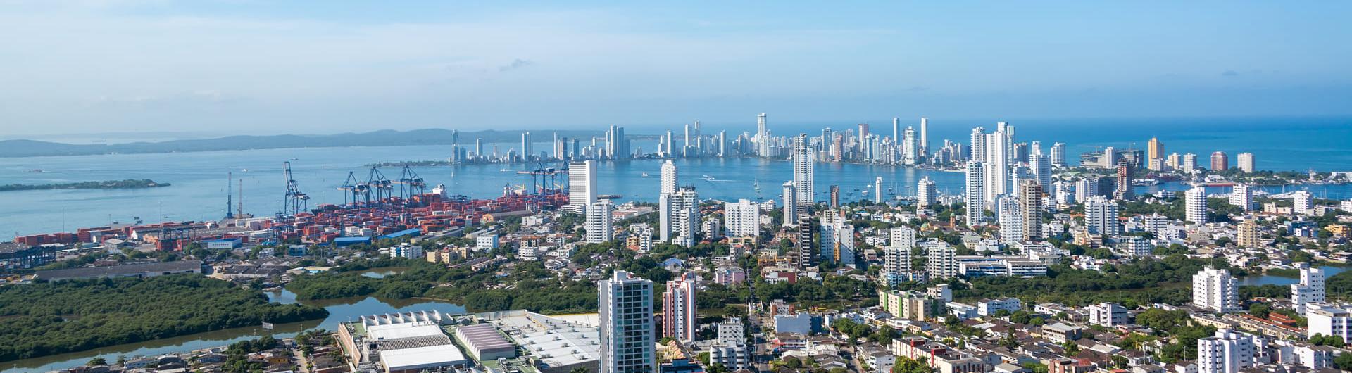 Panorámica de Cartagena de Indias
