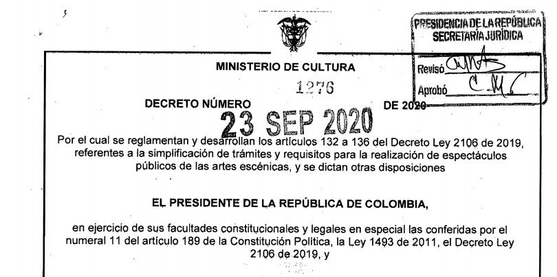 Decreto 1276 del 23 de septiembre de 2020