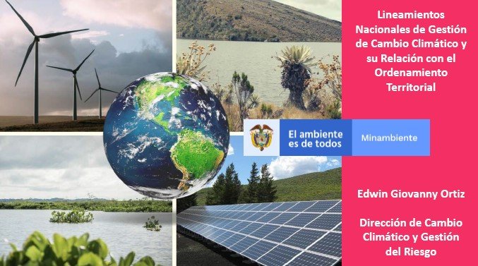 Taller 3 Cambio Climático y OT