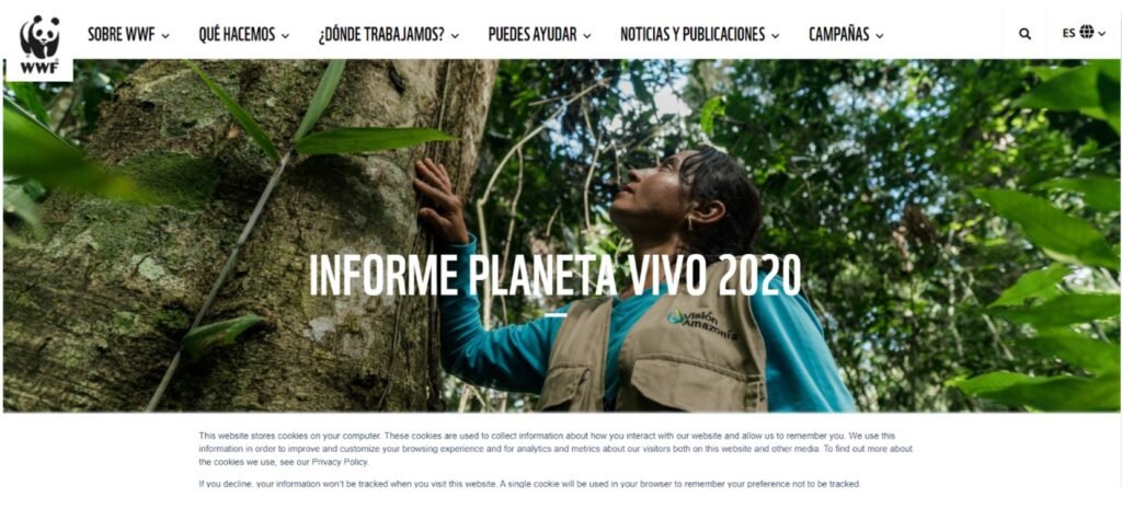 “Informe Planeta Vivo 2020”
