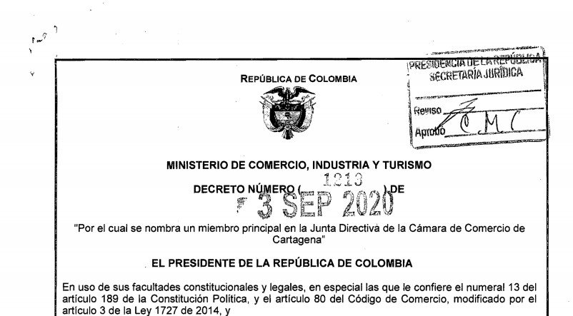 Decreto 1213 del 3 de septiembre de 2020