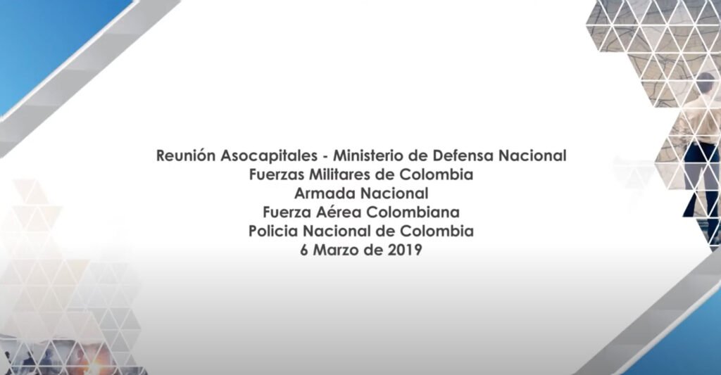 Reunión Asocapitales - Ministerio de Defensa Nacional