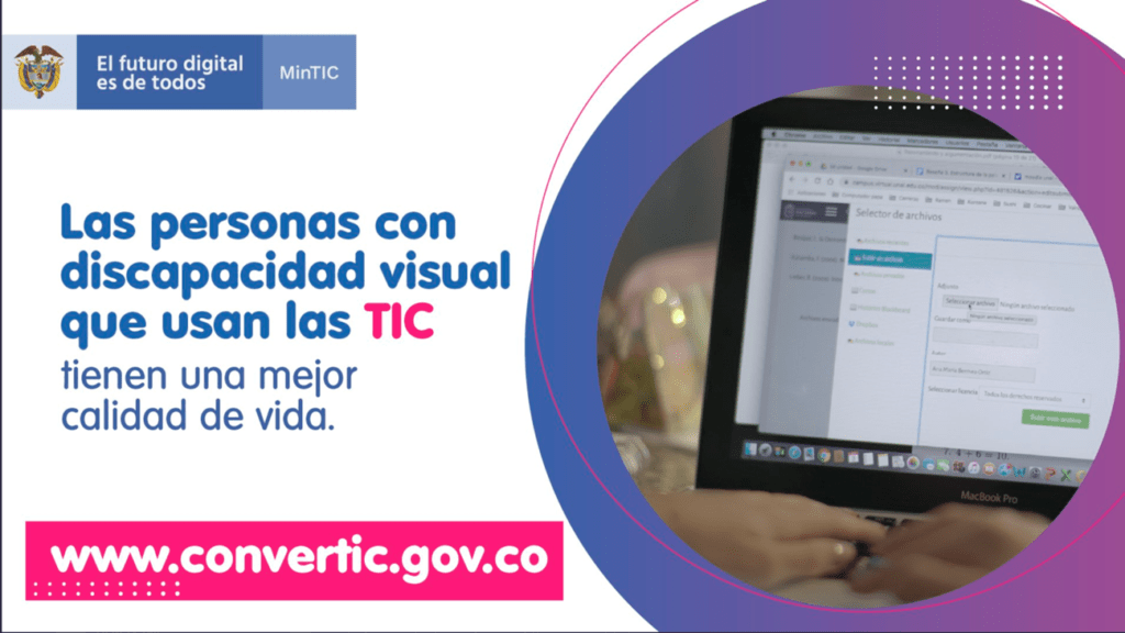 Herramientas TIC para personas con discapacidad visual y auditiva