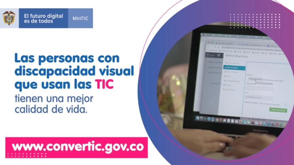 Participe en el Webinar “Proyecto Convertic”, este jueves 11 de febrero Herramientas TIC para personas con discapacidad visual y auditiva