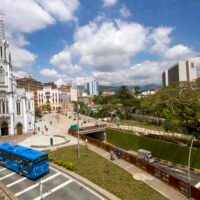 Iglesia La Ermita, Paseo de la Avenida Colombia y Túnel MundialistaSantiago de Cali, Valle del Cauca. Mayo 29 de 2013. Foto: Diego Sinisterra para SEMANA