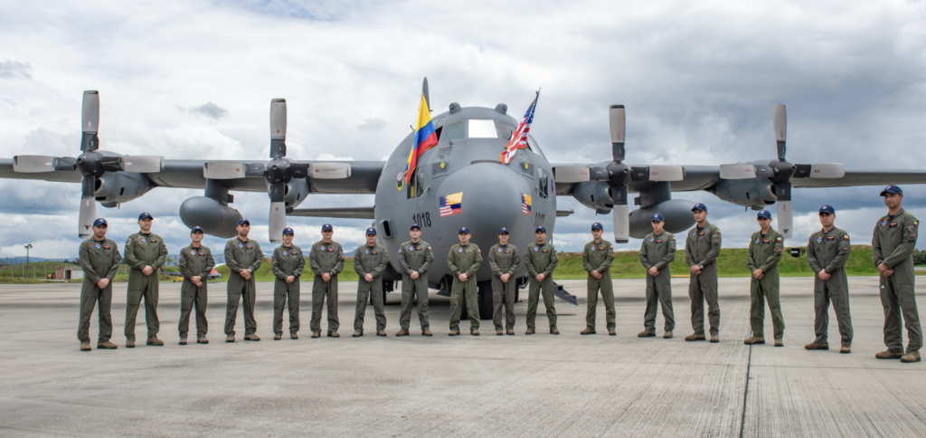 Transferencia de dos aviones C-130 Hércules de EEUU, fortalecerá Fuerza Aérea colombiana