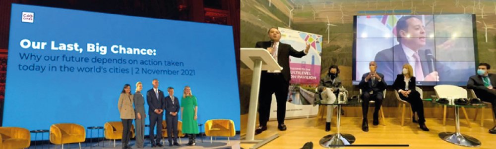Alcaldesa de Bogotá y alcalde de Manizales participaron en la COP26 en Glasgow, Reino Unido
