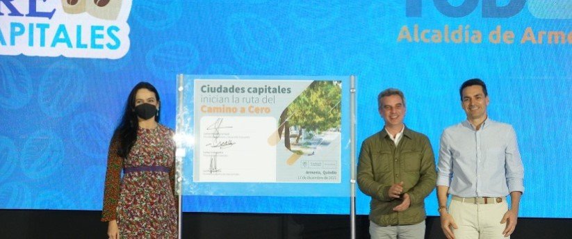 Las ciudades capitales del país firman Acuerdo para iniciar “Camino a Cero” hacia carbono neutralidad