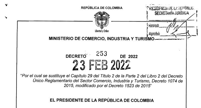 DECRETO 253 DEL   23 DE FEBRERO DE 2022