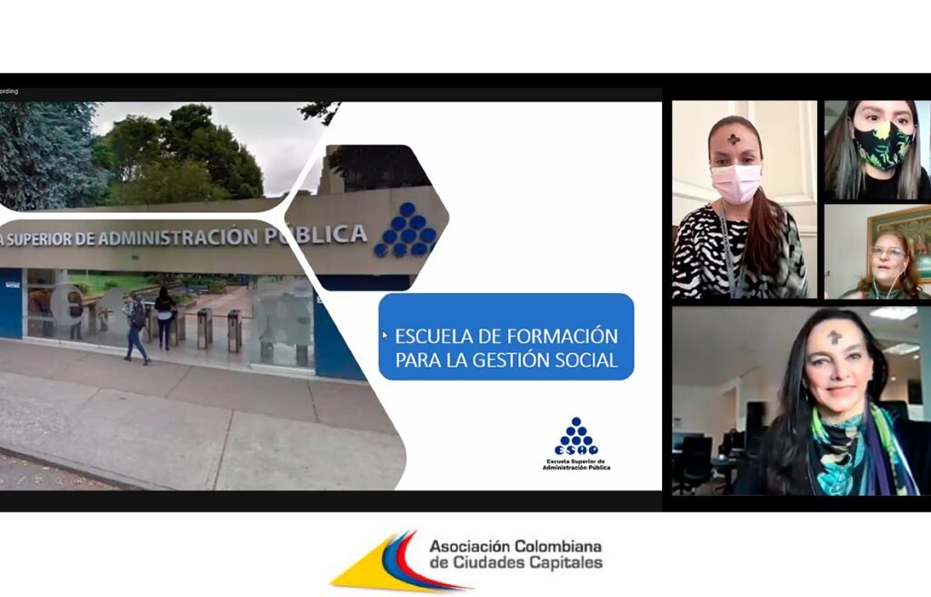 Asocapitales acompañó al Gobierno Nacional en la presentación de la escuela de formación para la gestión social