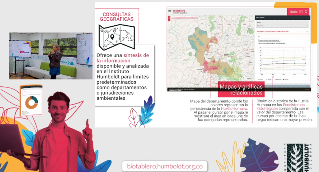 Instituto Humboldt presentó su nueva herramienta digital “BIOTABLERO” para la gestión de la biodiversidad en los territorios