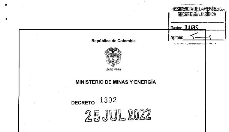 DECRETO 1302 DEL 25 DE JULIO DE 2022