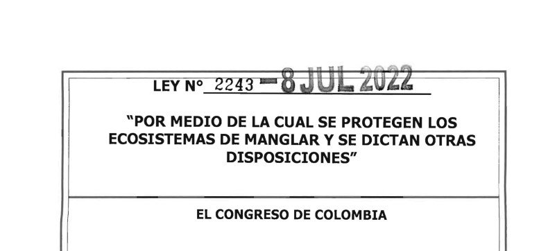 LEY 2243 DE 08 DE JULIO DE 2022