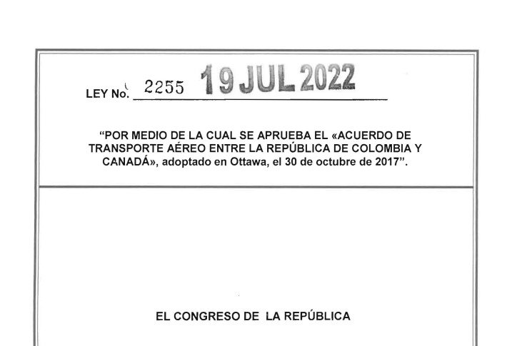 LEY 2255 DEL 19 DE JULIO DE 2022
