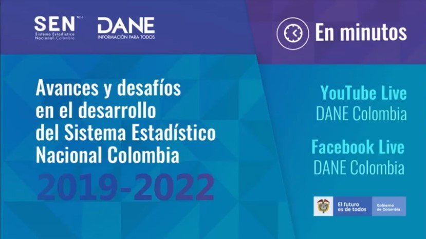 Asocapitales participó en el Foro “Avances y desafíos en el desarrollo del Sistema Estadístico Nacional Colombia 2019-2022”