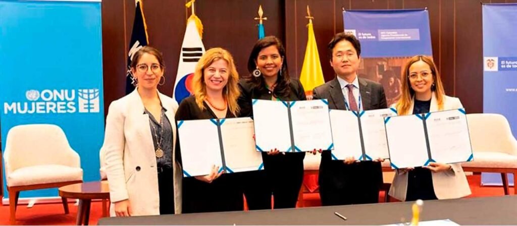 Colombia y Corea firman convenio por USD $6.8 millones para impulsar emprendimientos de mujeres rurales