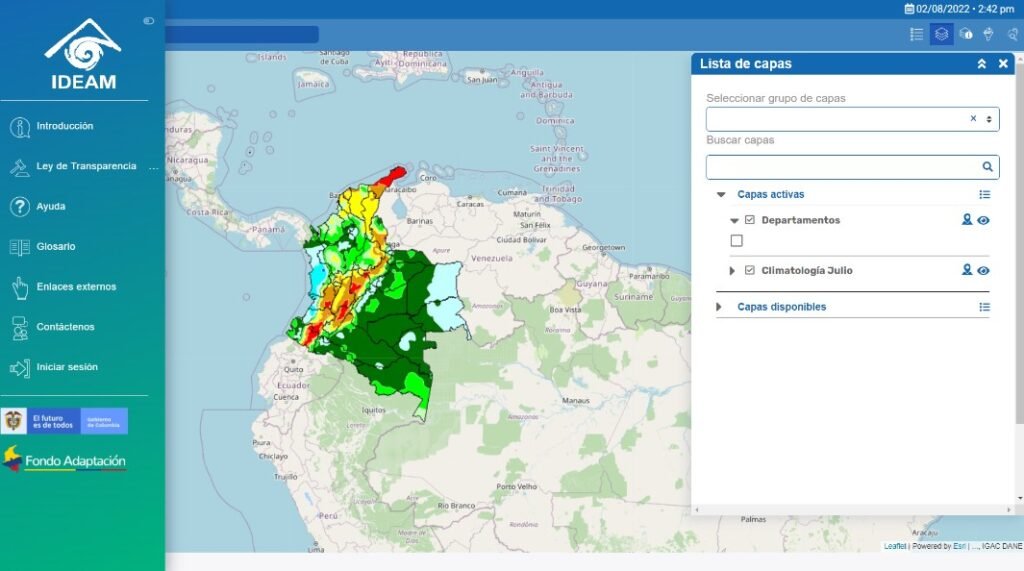 IDEAM lanzó la plataforma “VIDHAG - Visor de Datos”