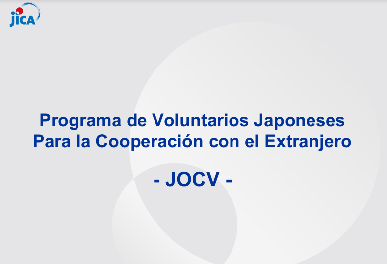 Agencia de Cooperación Internacional del Japón lanza el Programa de Voluntarios Japoneses de JICA