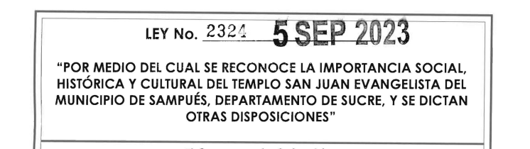 LEY 2324 DEL 05 DE SEPTIEMBRE DE 2023