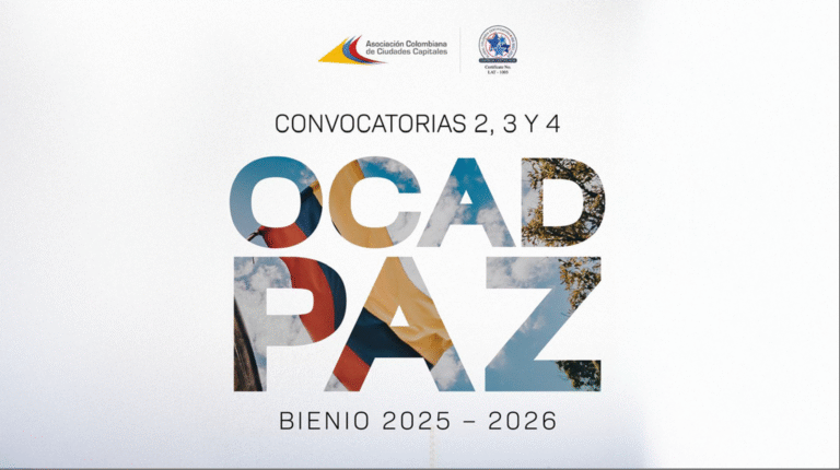 Vence plazo para postular proyectos en las convocatorias de OCAD PAZ: hay recursos de más de $2,6 billones